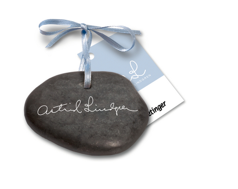 Astrid Lindgren Gedankenstein "Lesen" - Astrid Lindgren