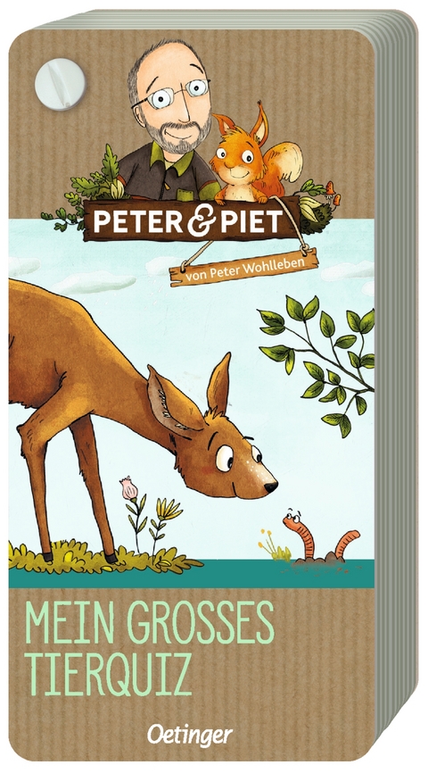 Peter & Piet. Mein gro&szlig;es Tierquiz - Peter Wohlleben