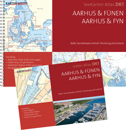 SeeKarten Atlas DK1 | Aarhus & F&uuml;nen