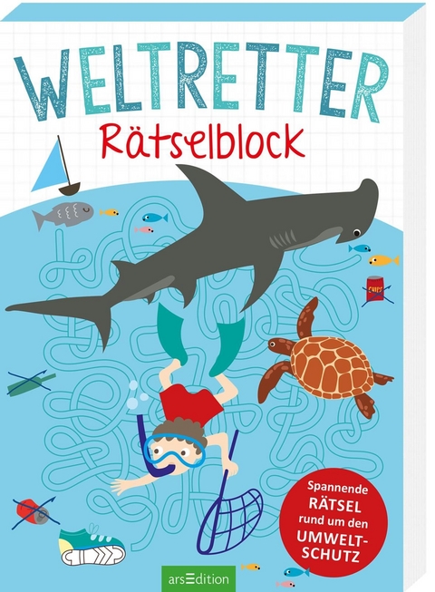 Weltretter-R&auml;tselblock - Ute L&ouml;wenberg