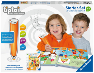 tiptoi® Starter-Set: Stift und Wörter-Bilderbuch