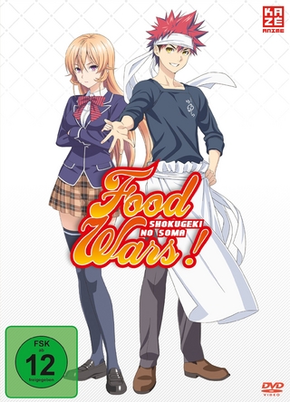 Food Wars! - Gesamtausgabe. Staffel.1, 4 DVD