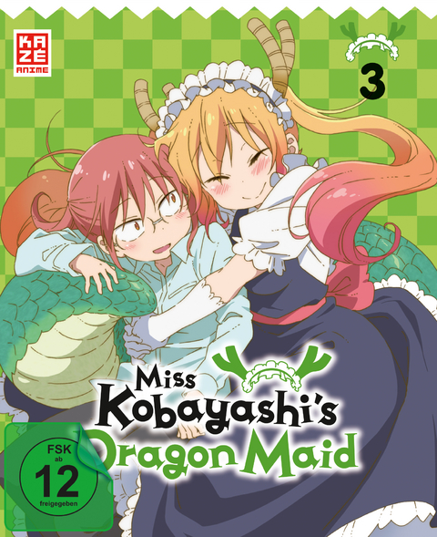 Miss Kobayashis Dragon Maid - DVD 3 - Yasuhiro Takemoto