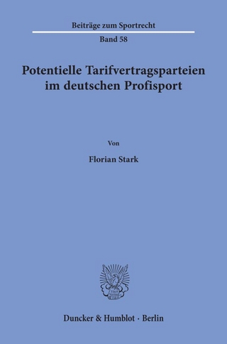 Potentielle Tarifvertragsparteien im deutschen Profisport.