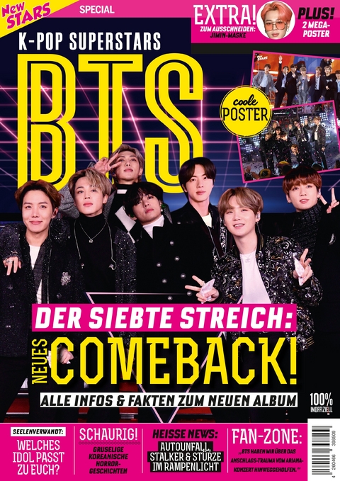 New Stars Special K-Pop Superstars BTS - DER SIEBTE STREICH: NEUES COMBACK! - Oliver Buss