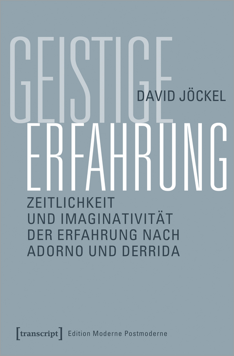 Geistige Erfahrung - David J&ouml;ckel