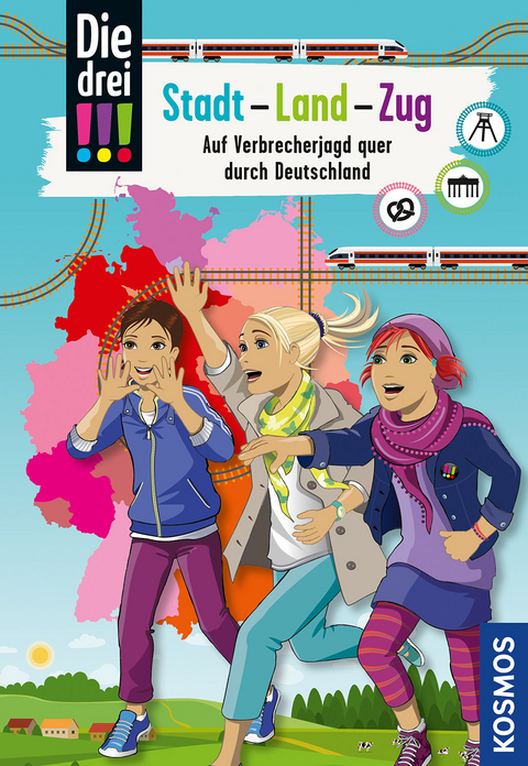 Die drei !!!, Stadt - Land - Zug - Kari Erlhoff