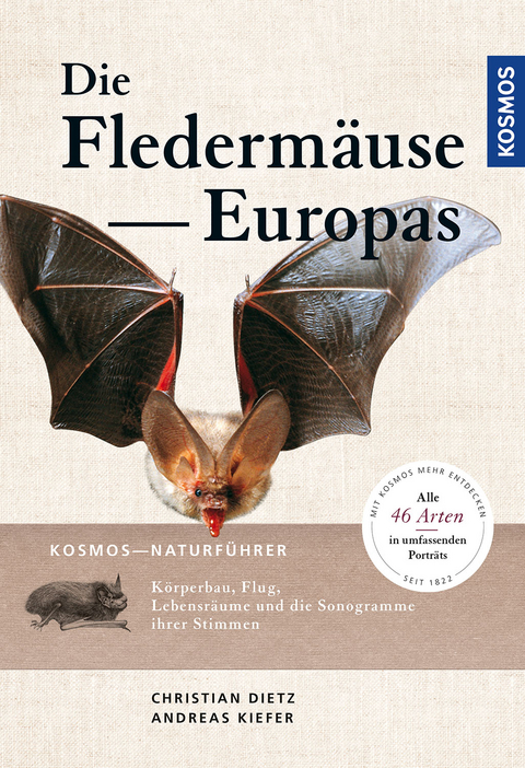 Naturf&uuml;hrer Flederm&auml;use Europas - Christian Dietz, Andreas Kiefer