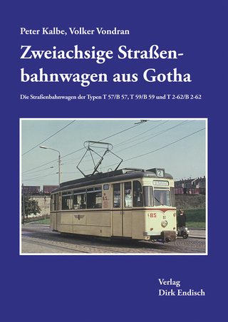 Zweiachsige Straßenbahnwagen aus Gotha