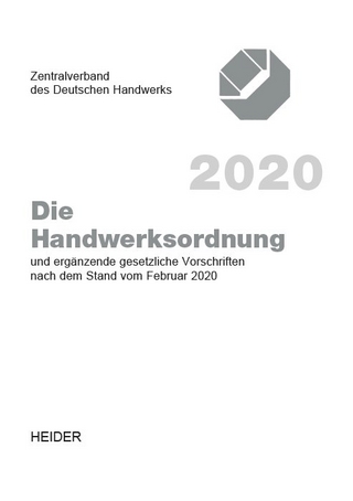 Die Handwerksordnung 2020