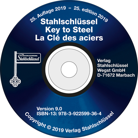 Stahlschl&uuml;ssel - Key to Steel CD-ROM 2019 - Micah Wegst, Claus W Wegst