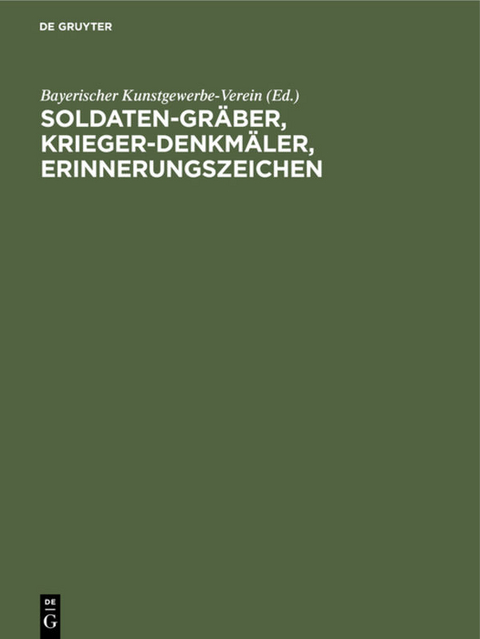 Soldaten-Gr&auml;ber, Krieger-Denkm&auml;ler, Erinnerungszeichen - 