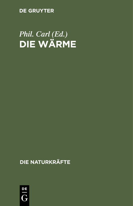 Die W&auml;rme - 