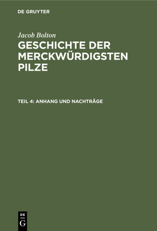 Anhang und Nachträge