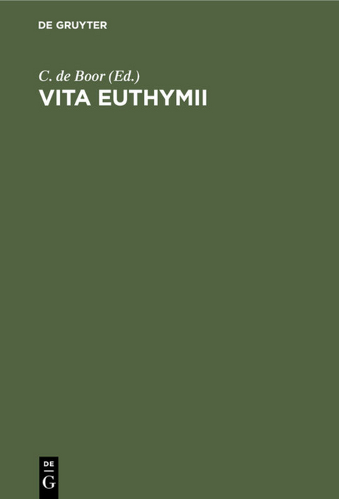 Vita Euthymii - 