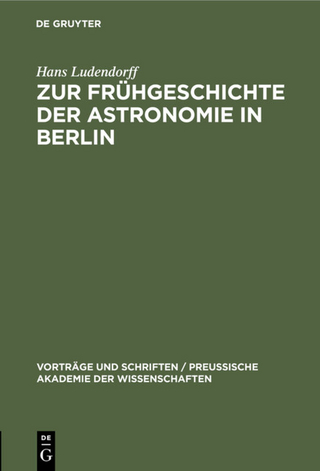 Zur Frühgeschichte der Astronomie in Berlin