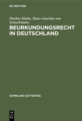 Beurkundungsrecht in Deutschland