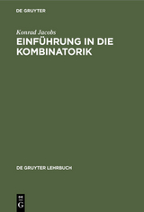 Einführung in die Kombinatorik - Konrad Jacobs