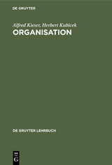 Organisation - Alfred Kieser, Herbert Kubicek
