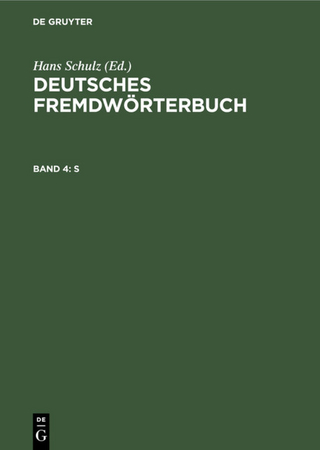 Deutsches Fremdwörterbuch / S