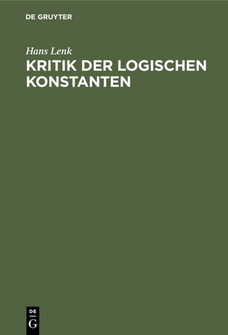 Kritik der logischen Konstanten