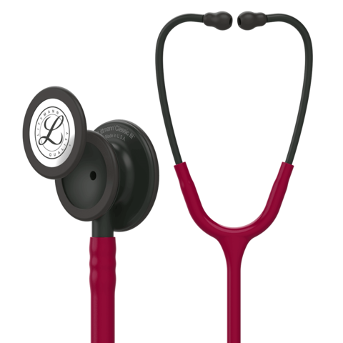 Littmann Classic III Stethoskop Black Edition / burgund