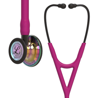 Littmann Cardiology IV Stethoskop Raspberry Polished Rainbow Edition