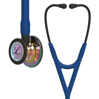 Littmann Cardiology IV Stethoskop Navy Polished Rainbow Edition