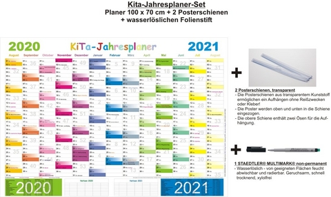 Kita-Jahresplaner 2020/2021 - Set
