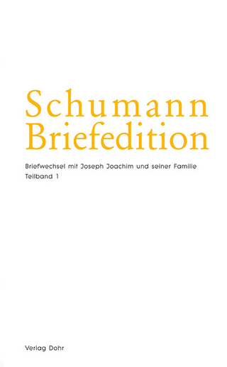 Schumann-Briefedition / Schumann-Briefedition II.2