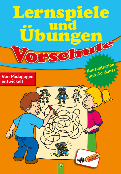 Lernspiele & &Uuml;bungen Vorschule Konzentration und Ausdauer