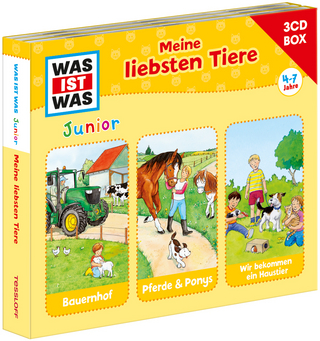 WAS IST WAS Junior 3-CD Hörspielbox. Meine liebsten Tiere