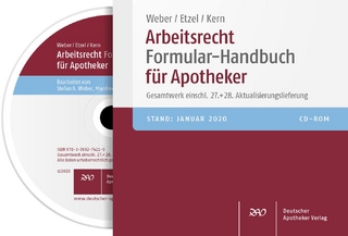 Arbeitsrecht Formular-Handbuch für Apotheker