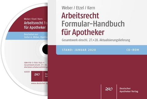 Arbeitsrecht Formular-Handbuch f&uuml;r Apotheker - 