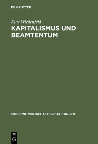 Kapitalismus und Beamtentum