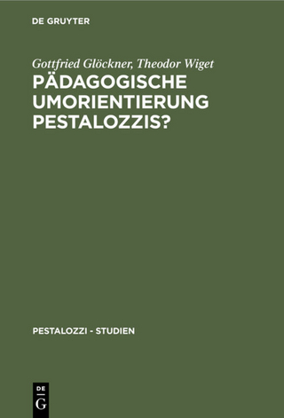 Pädagogische Umorientierung Pestalozzis?