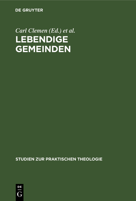 Lebendige Gemeinden - 