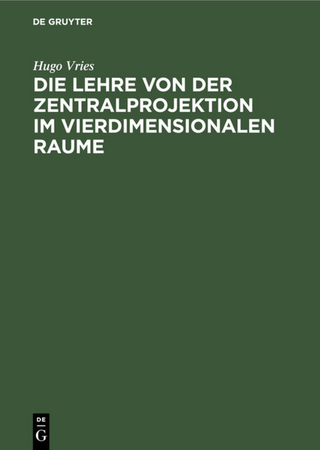 Die Lehre von der Zentralprojektion im vierdimensionalen Raume