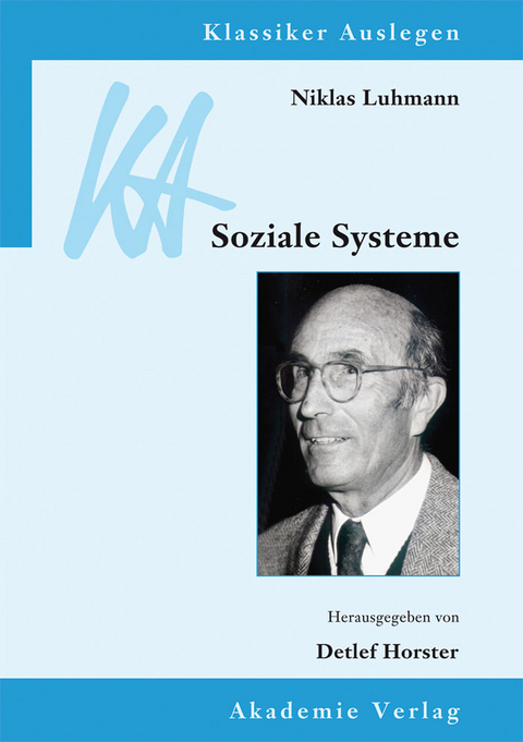 Niklas Luhmann: Soziale Systeme - 