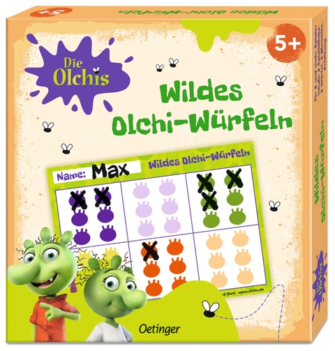 Die Olchis. Wildes Olchi-W&uuml;rfeln