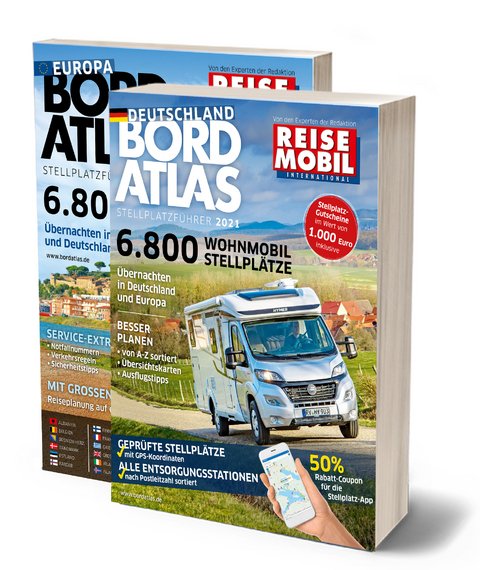 Bordatlas Stellplatzf&uuml;hrer 2021