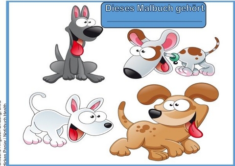 Malblock / S&uuml;sses Malbuch Kleinkinder, Malbuch Kinder, Ausmalbuch, Malblock, praktische Ringbuch Bindung, extra dickes Papier, Geschenk - Notizbuch Health