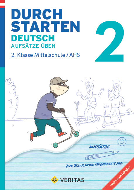 Durchstarten Deutsch 2. Klasse Mittelschule/AHS Aufs&auml;tze &uuml;ben - Jutta Hofer