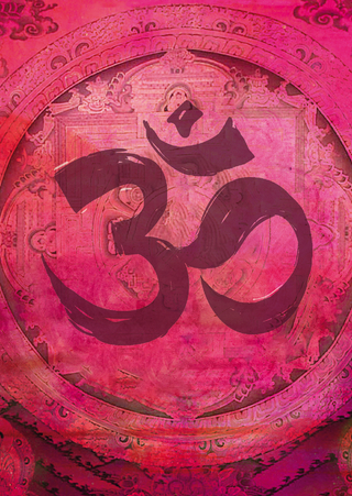 Buddha-Karte: OM