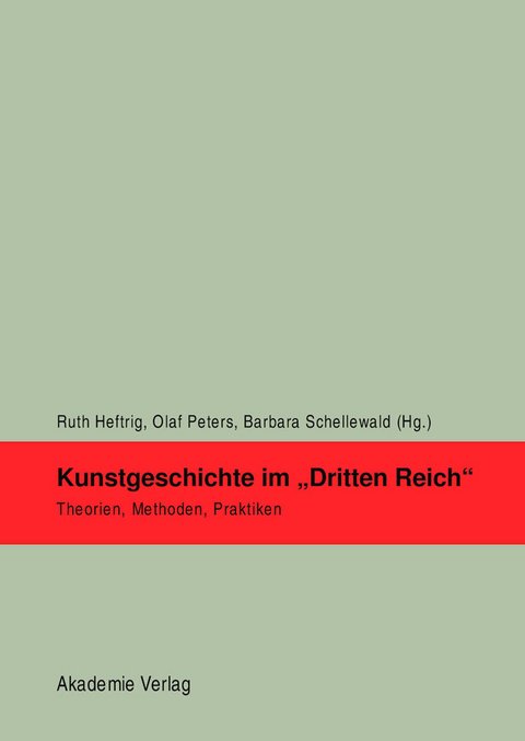 Kunstgeschichte im "Dritten Reich" - 