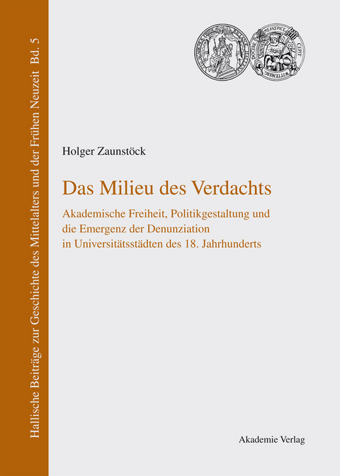 Das Milieu des Verdachts - Holger Zaunst&ouml;ck