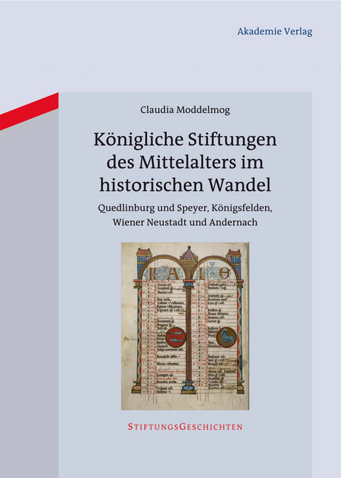 K&ouml;nigliche Stiftungen des Mittelalters im historischen Wandel - Claudia Moddelmog