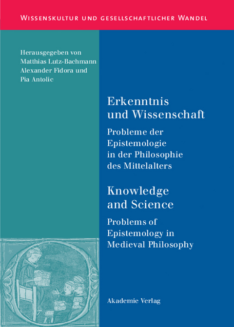 Erkenntnis und Wissenschaft/ Knowledge and Science - 