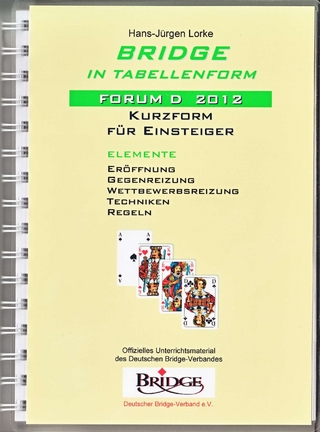 Bridge in Tabellenform - Forum D 2012