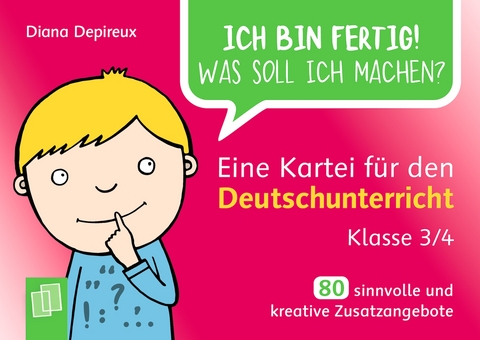 Eine Kartei f&uuml;r den Deutschunterricht &ndash; Klasse 3/4 - Diana Depireux